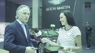 Neil Slade - Aston Martin - Dubai Motor Show