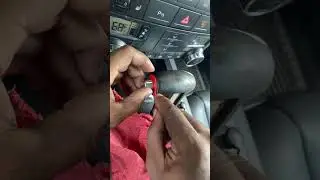 Замена ручки переключения передач VW Touareg.