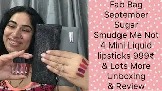 Fab Bag September 2019 | Unboxing & Review | By Catchy Fusion