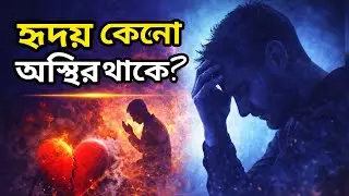 হৃদয় কেন অস্থির থাকে? | Depression & Stress in Islam | Islamic Reminder Bangla