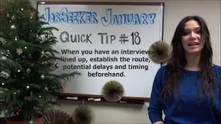 2018 JobSeeker January - Quick Tip #18