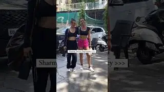 Neha Sharma and Aisha Sharma The Gym Duo 🏋️