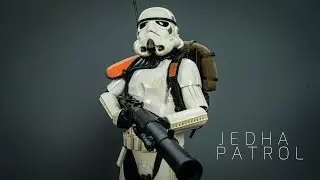 Hot Toys STAR WARS Rogue One Jedha Patrol Stormtrooper Movie Masterpiece 4K Figure Review