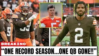 Myles Garrett URGES Browns to BUILD Around Shedeur After RECORD Season, Dillon Gabriel Traded!
