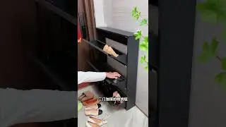 entryway Space-Saving Shoe Cabinet 👞 #feedshorts #shortvideo #shorts