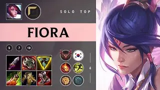 Fiora Top vs Volibear - KR Grandmaster Patch 25.24