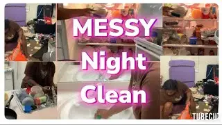 Late Night Clean With Me | Chill Vibes + Real Life Reset