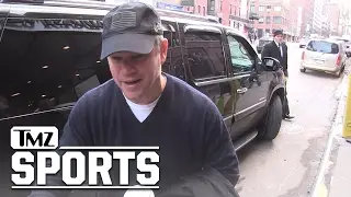 Matt Damon Is Worried About David Price's Elbow | TMZ Sports
