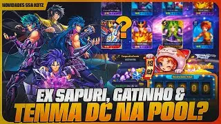 🐱🟣 BANNER EX SAPURI, TENMA DIVINO NA POOL, GATO DA FORTUNA E REPARO ALONE HADES LC NA CHINA! 🟣🐱