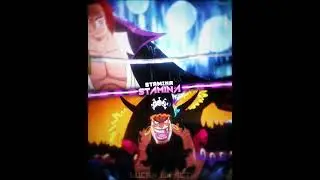 Red Hair Shanks vs Blackbeard #onepiece
