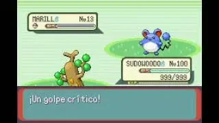 POKEMON EMERALD | SUDOWOODO | BOLA SOMBRA | SHADOW BALL