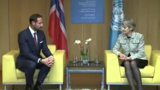 HRH Crown Prince Haakon of Norway at the General Conference of UNESCO