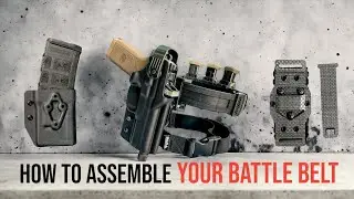 Как собрать боевой пояс с креплением Dara Holsters DM2 Molle