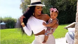 Porsha Williams shows off her gorgeous outfit for the RHOA virtual meeting