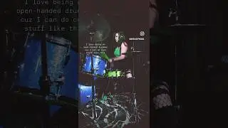 Open handed drumming 😍😌 #drummergirl #singingdrummer #musician #womeninrock #womeninmusic