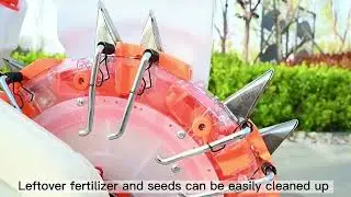 2 In 1 Precision Seeder with fertilizer and seed replenisher | tractor seeder