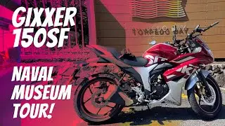 Exploring the Devonport Naval Museum in New Zealand! | Gixxer 150SF