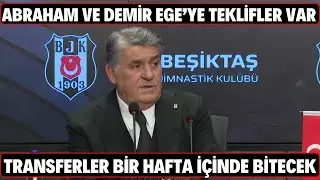 TRANSFERLER BİR HAFTA İÇİNDE BİTECEK !