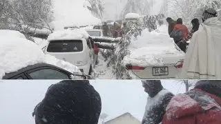 STUCK IN MURREE SNOW STORM | MURREE IN WINTERS 2022