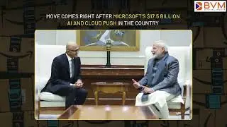 Amazon Announces $35 Billion Investment in India | 1 Million Jobs, $80B Exports Goal