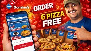 🍕❤️Dominos Valentine Offer | Dominos Coupon Code Today | Dominos Offers Today @akashgaur 