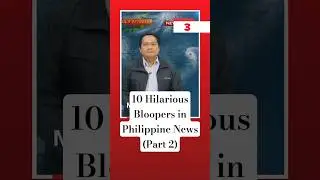 10 Hilarious Bloopers in Philippine News (Part 2) #news #abscbnnews #gmanews