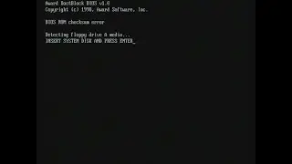 ECS K7VZA REV 3.0 - Award BootBlock BIOS Recovery (FULL HD 1080p 60FPS)