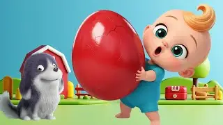 Surprise Eggs Kids Songs | Cartoon Nursery Rhymes & Baby Songs