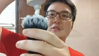 Back to basic shave with Edwin Jagger DE8 head, La Toja Shaving cream and synthetic brush