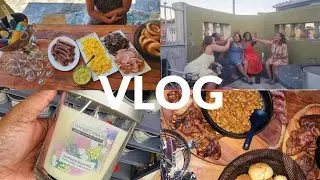 VLOG: grocery shopping, new yankee candles, sleepover with my faves #southafricanyoutuber #vlog 