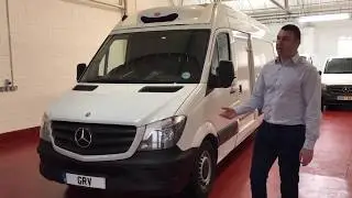 Van Walkaround: Freezer van overview