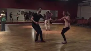 Dancing with Eastside Stomp instructor 9/2016