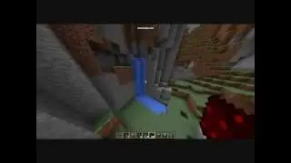 Minecraft Secret Waterfall Entrance: Batman Style