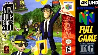 Blues Brothers 2000 [N64] Gameplay Walkthrough FULL GAME [4K60ᶠᵖˢ UHD🔴]