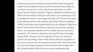 Brian Barso - Passion assets outperfrom stock market