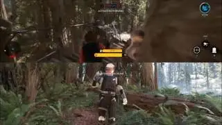 Star Wars Battlefront Skirmish Walker Assault Split Screen 1