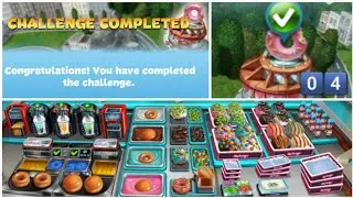 Bubble Valley Doughnuts Challenge 🍩 Level 04 ⭐️⭐️⭐️ Cooking Fever