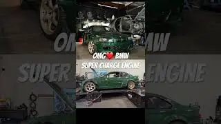 Super Charger Engine Bmw❤️🚀 #supercharged #twinturbo #bmw #bmwm3 #bmwm5 #bmwm4 #shortvideo #german