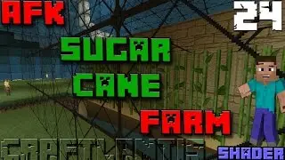 Sugar Cane Farm(Afk) - Minecraft (Craftlantis ~ Ep.24)