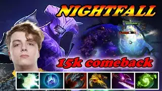NightFall Faceless Void double Chrono 15k comeback | Immortal Best Ranked Gameplay