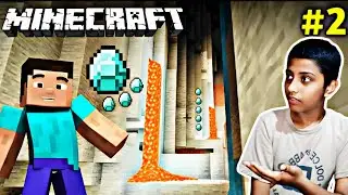 I FOUND A DIAMOND CAVE||mine craft