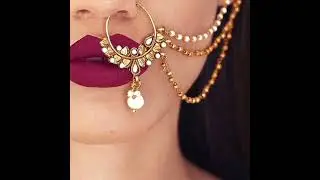 Bridal nose pin design ideas