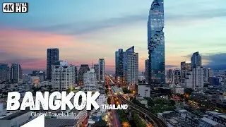 Bangkok, Thailand | Pure Visual Travel &mdash; 4K Aerial Drone Video