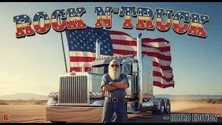 Country Rock Night Drive &ndash; Long Haul Truck Vibes | Rock N Roll Las Vegas #NightDrive #TruckDriving