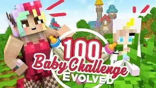 Minecraft 100 Baby Challenge EVOLVED // Ep 06: BABY RESCUE!!