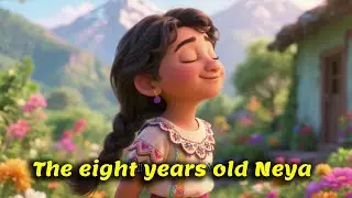 The eight years old Neya | bed time stories | Colorful English Tales