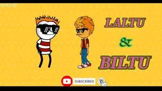 LALTU & BILTU COMEDY CARTOON VIDEO |Don't go shopping with friends| Bengali