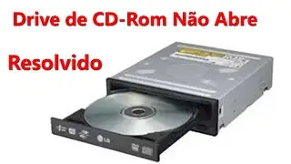 Como Consertar CD-ROM que N&atilde;o ABRE a Tampa