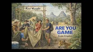 Are You Game?  (High energy pop, rock, electronic song) ~ Koala Kingdom  #Are You Game #Kiwi Woggle