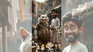 Cartoon Cat Stories 😻🎬 Top Cute & Funny WhiskyCat Moments #cat #cattales #aicat #catlovers 